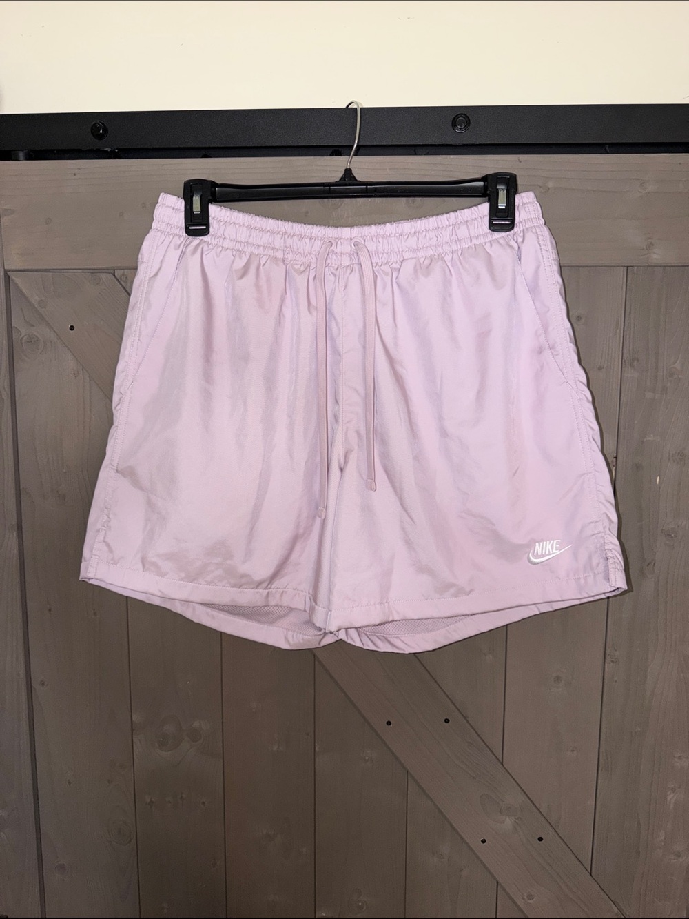 Nike Men’s Pale Lavender Athletic Drawstring Shorts
